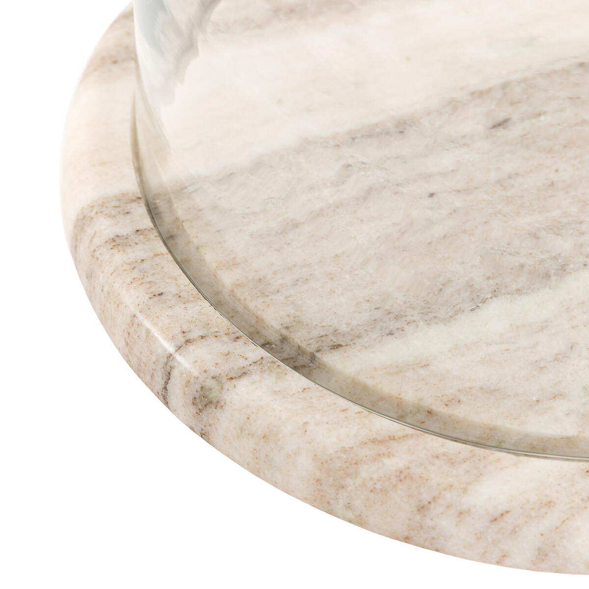Novi Cake Dome in Beige Marble natural, SO'HOME
