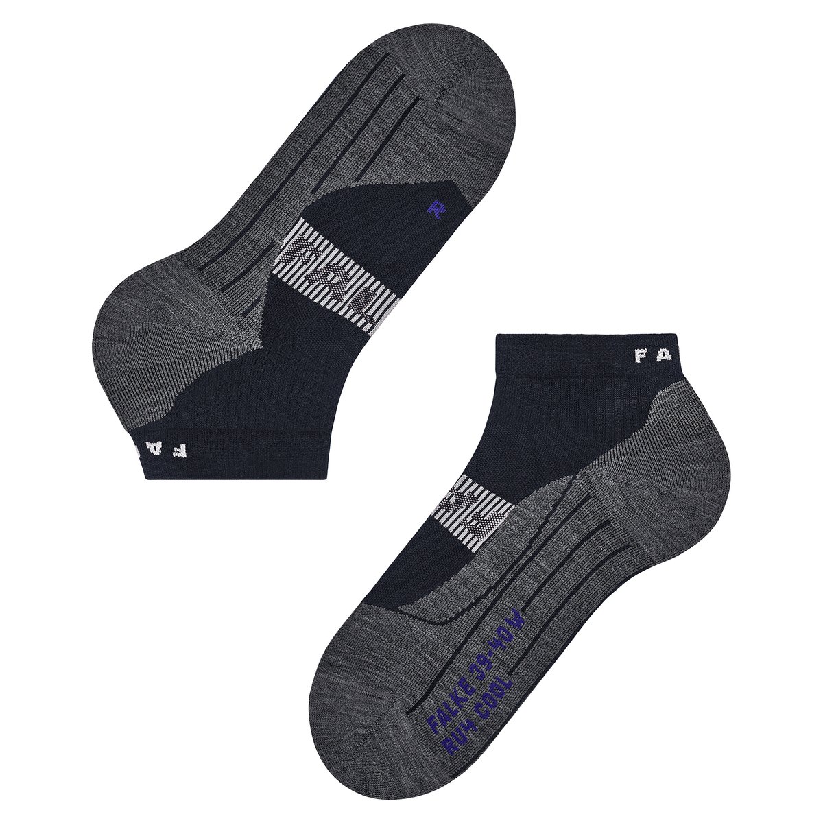 Chaussettes courtes RU4 Endurance Cool Short space bleu, FALKE
