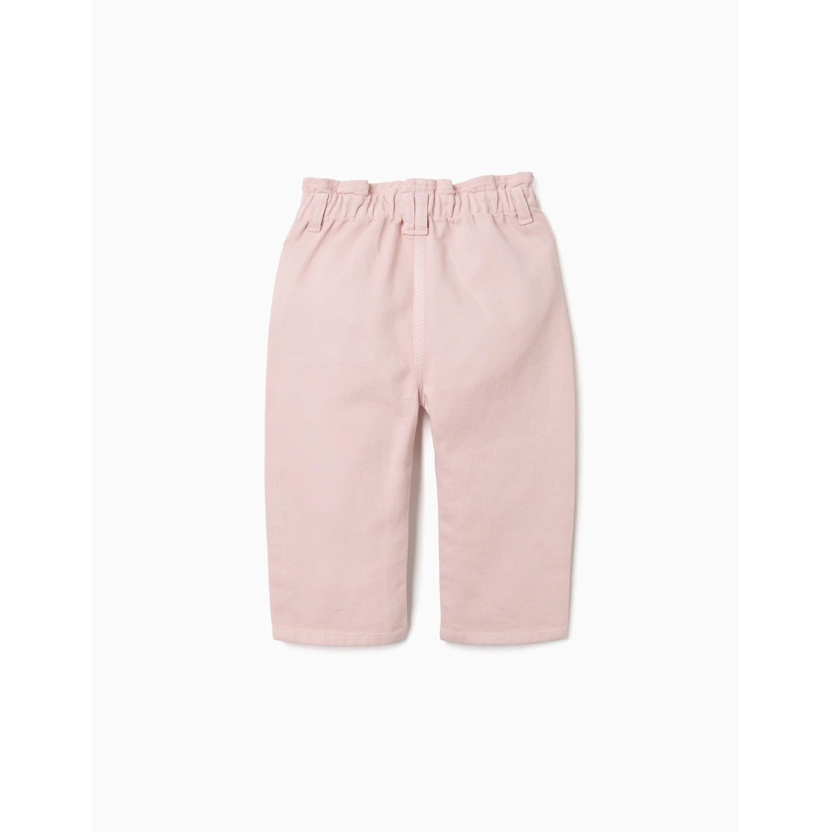 Pantalon baggy en sergé rose, ZIPPY