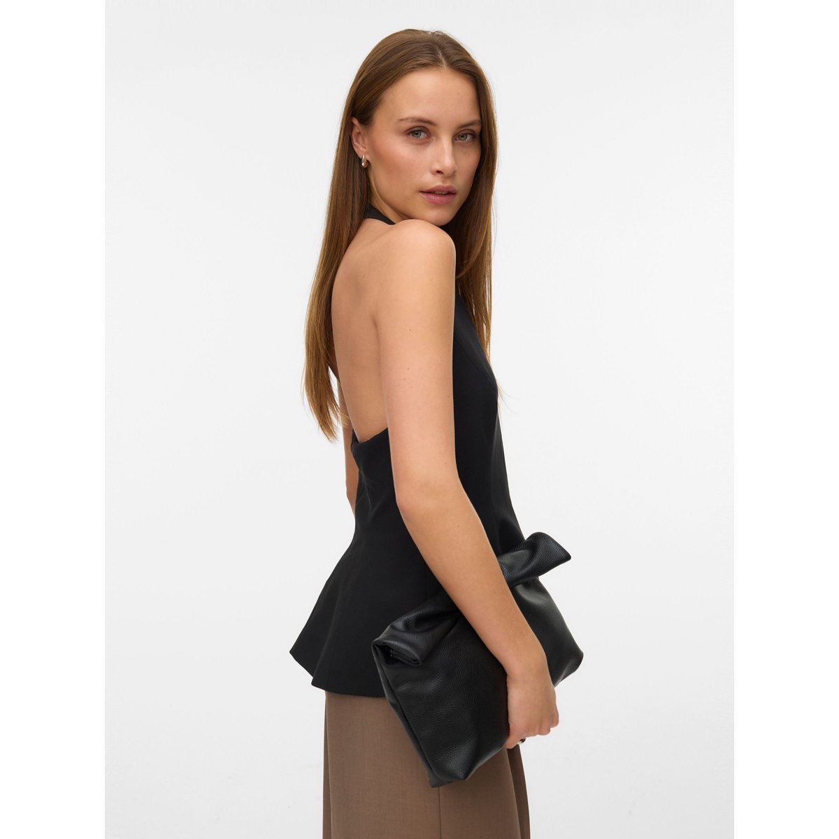 Top Peplum noire - black, VERO MODA
