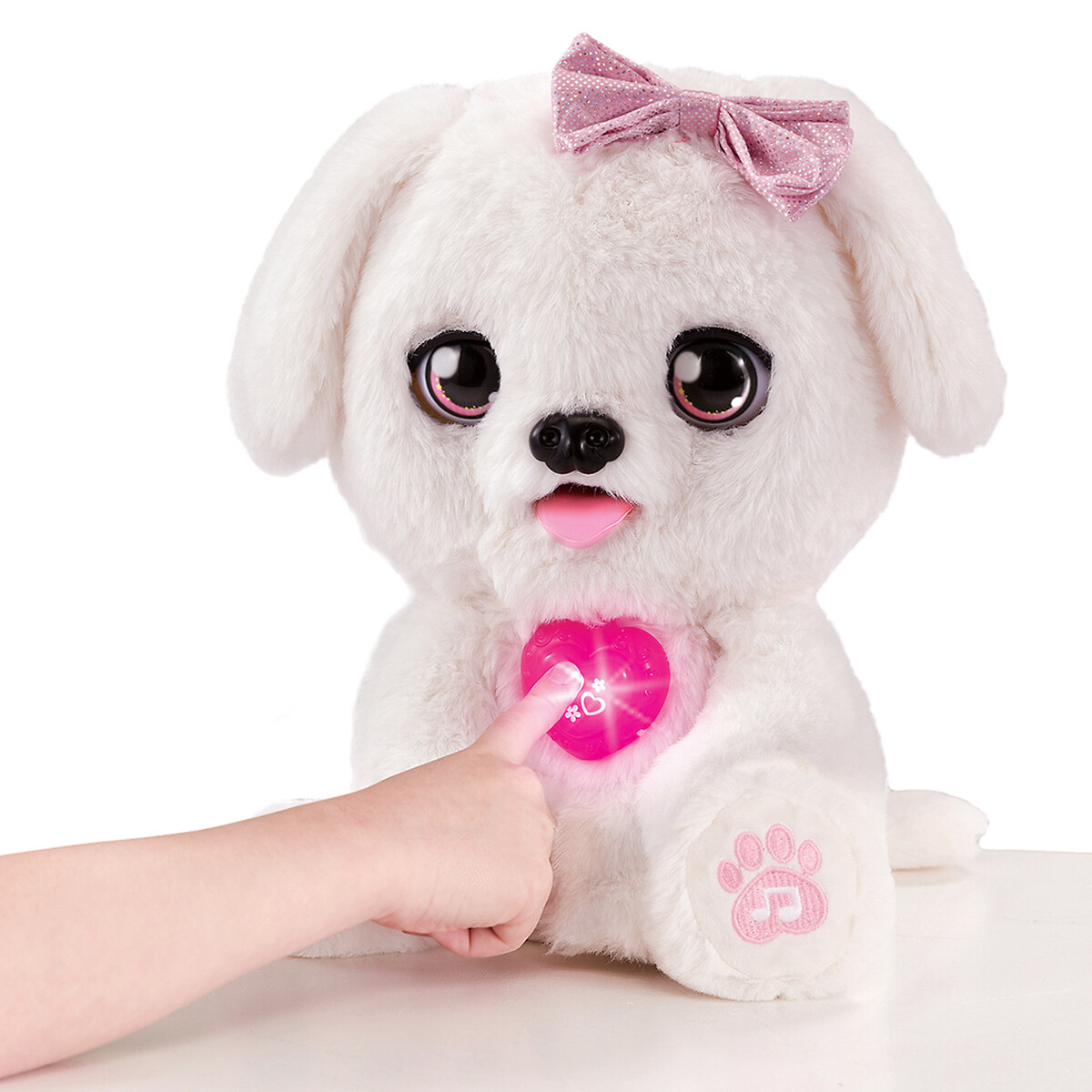 KissKiss mon toutou bisous blanc, VTECH