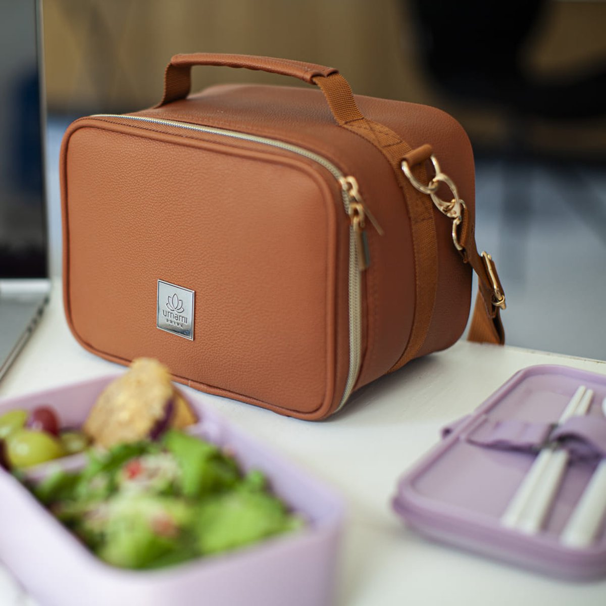 Sac glacière isotherme   3,8L marron, UMAMI