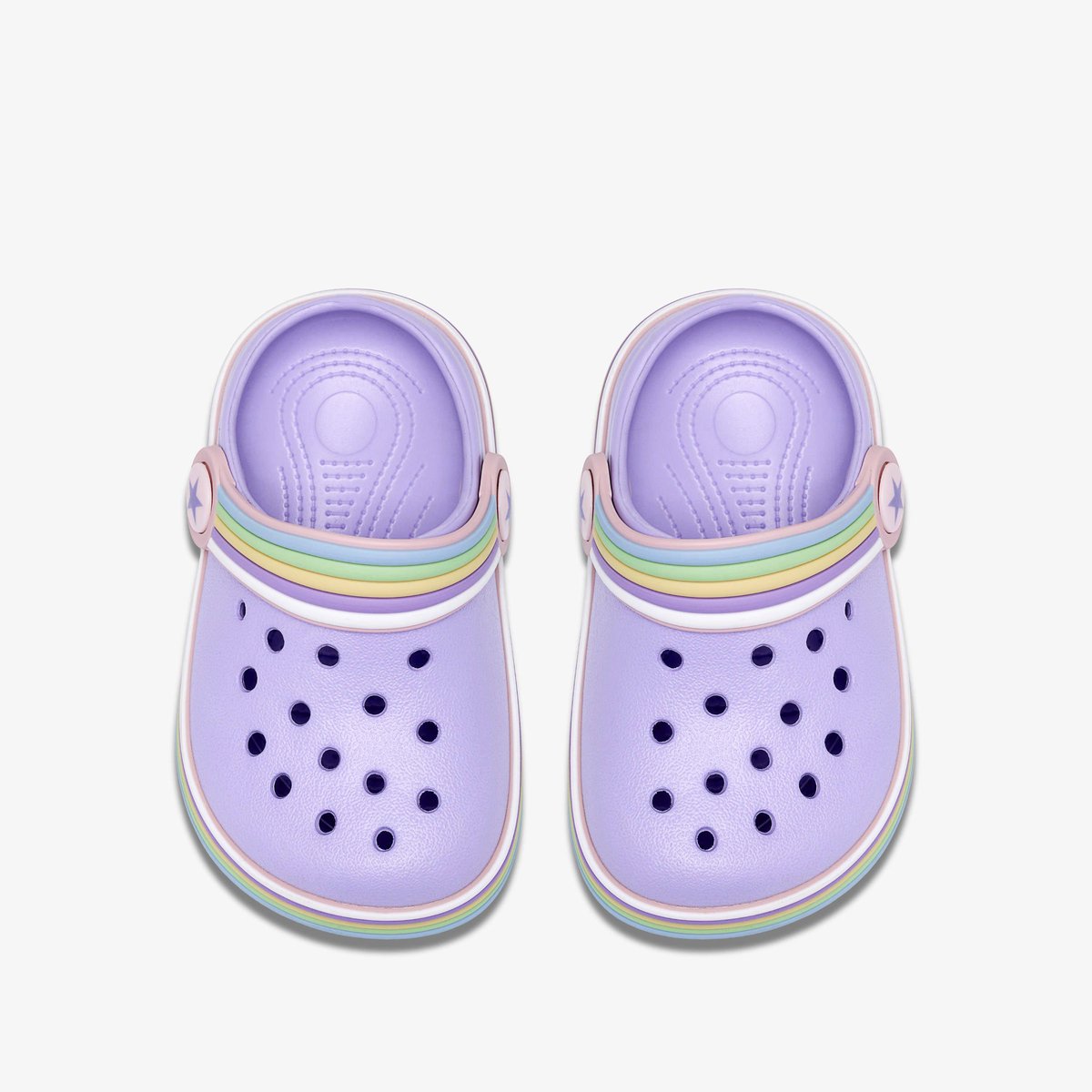 Sabot Synthétique Coupe Large QUINN POP T violet, CLARKS