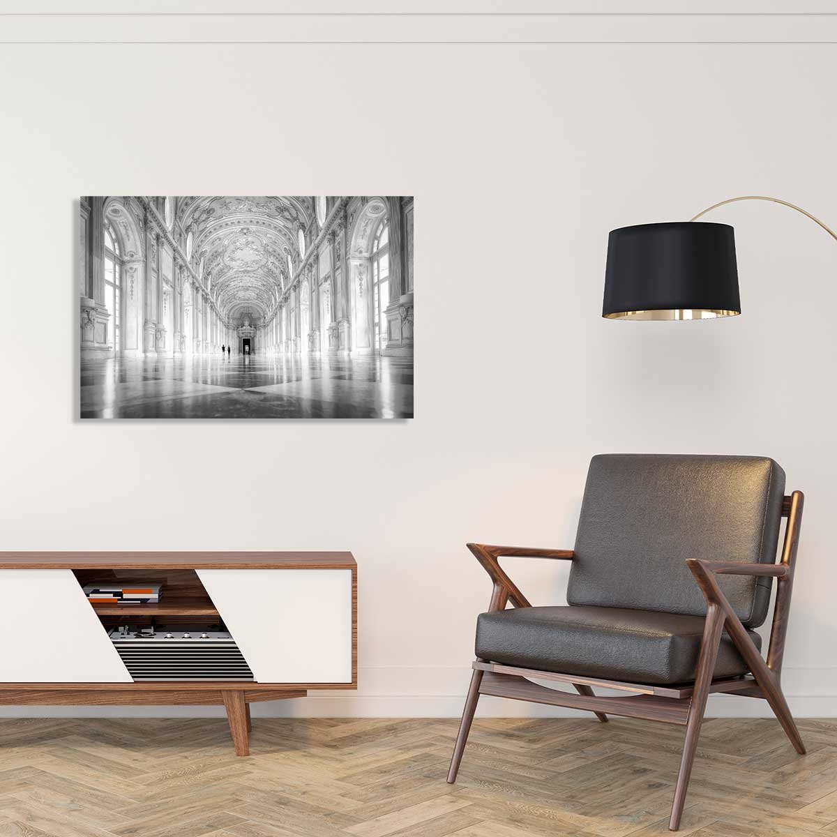 Tableau d'art galerie des glaces tableau alu dibond, HEXOA