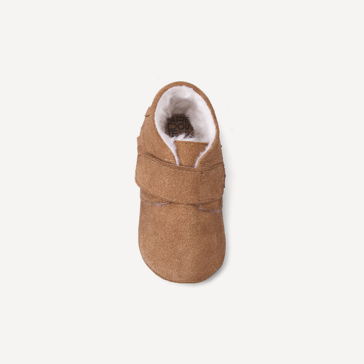 Chaussons en cuir à franges marron, LA REDOUTE COLLECTIONS