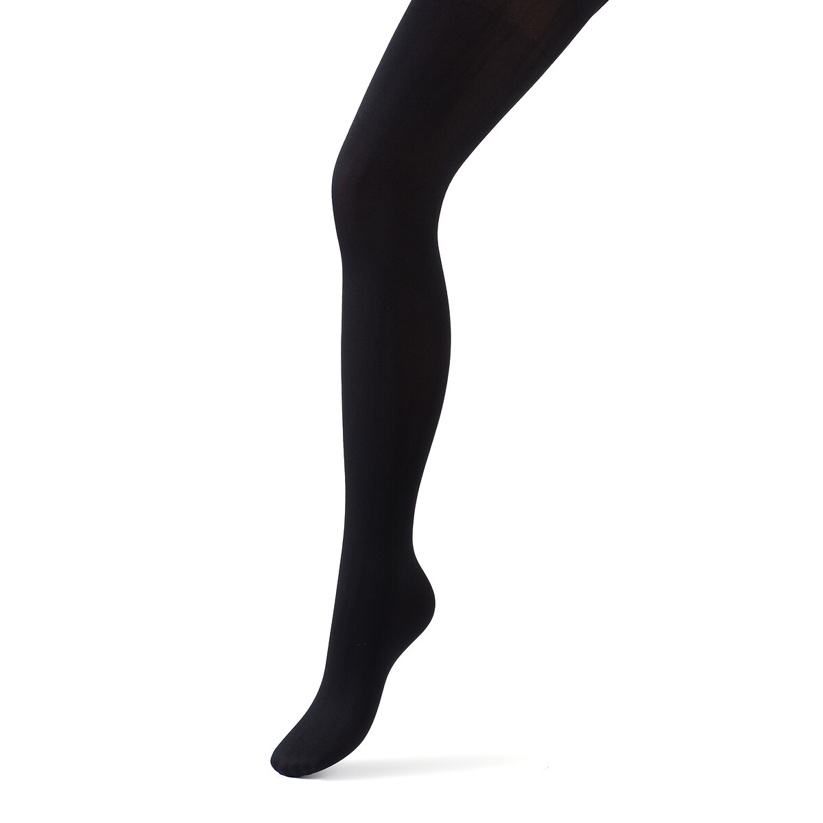 Panty's half opaak, grote maat zwart, LA REDOUTE COLLECTIONS PLUS