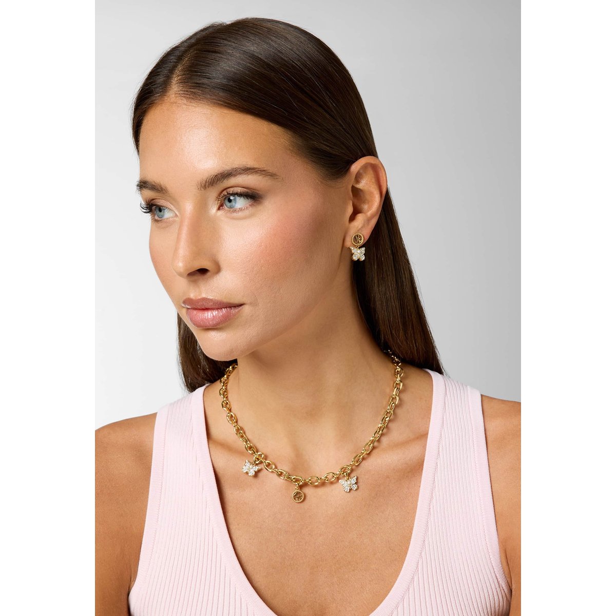 Boucles D'oreilles Borboleta or, GUESS