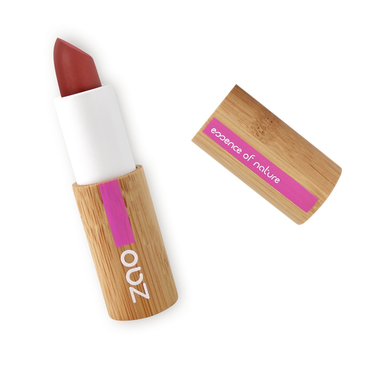 Rouge à lèvres Classic  472 Rouge grenade rouge, ZAO MAKEUP