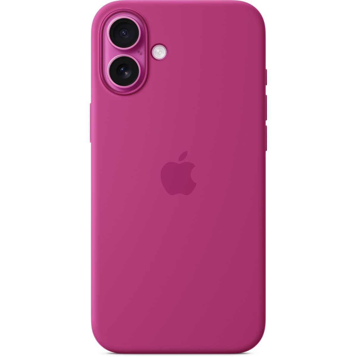 Coque iPhone 16 Plus MagSafe Fuchsia couleur unique, APPLE