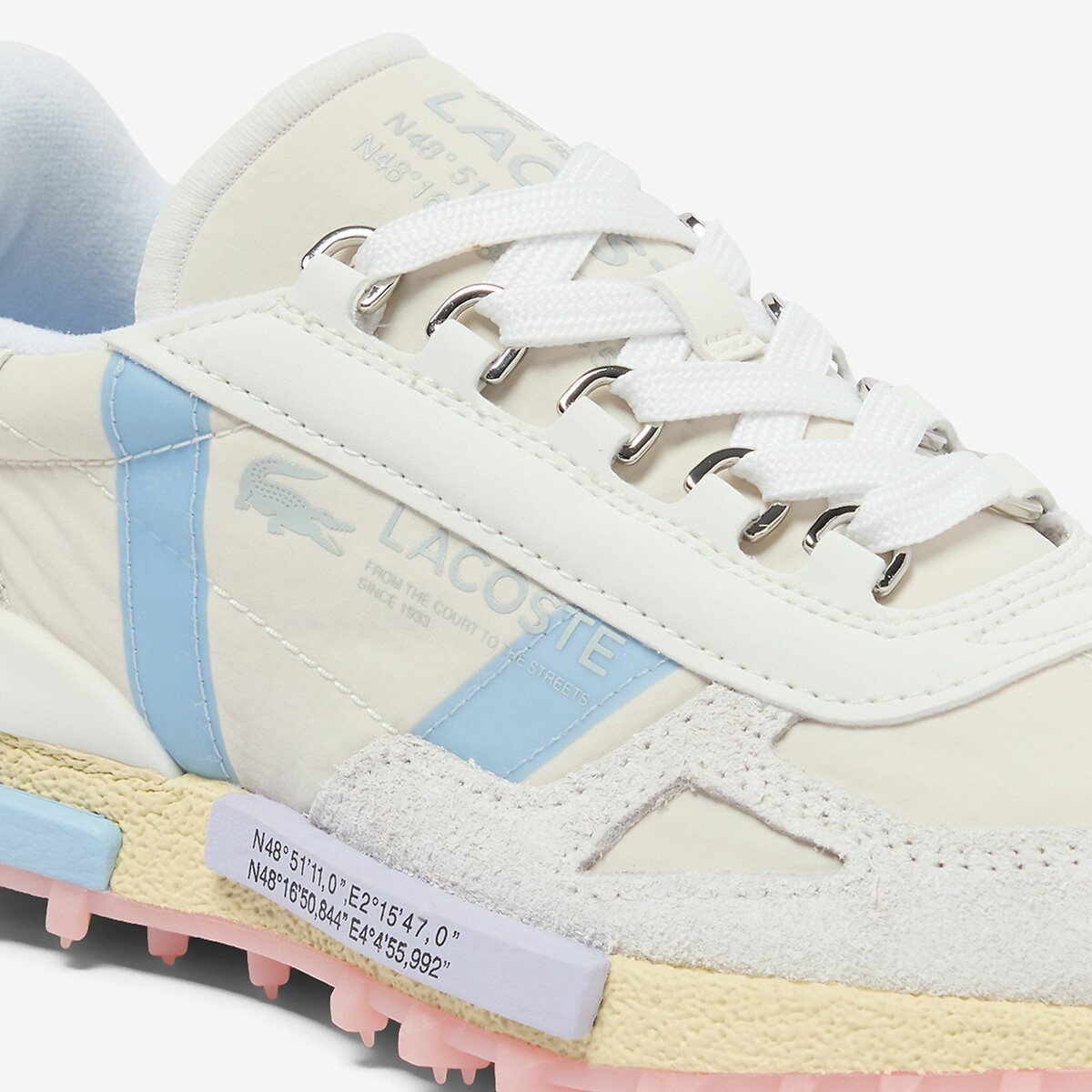 Elite Active Trainers ecru/blue, LACOSTE