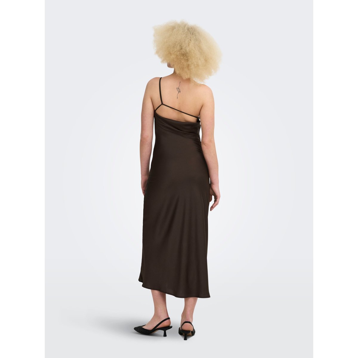 Robe chocolate brown 1, ONLY