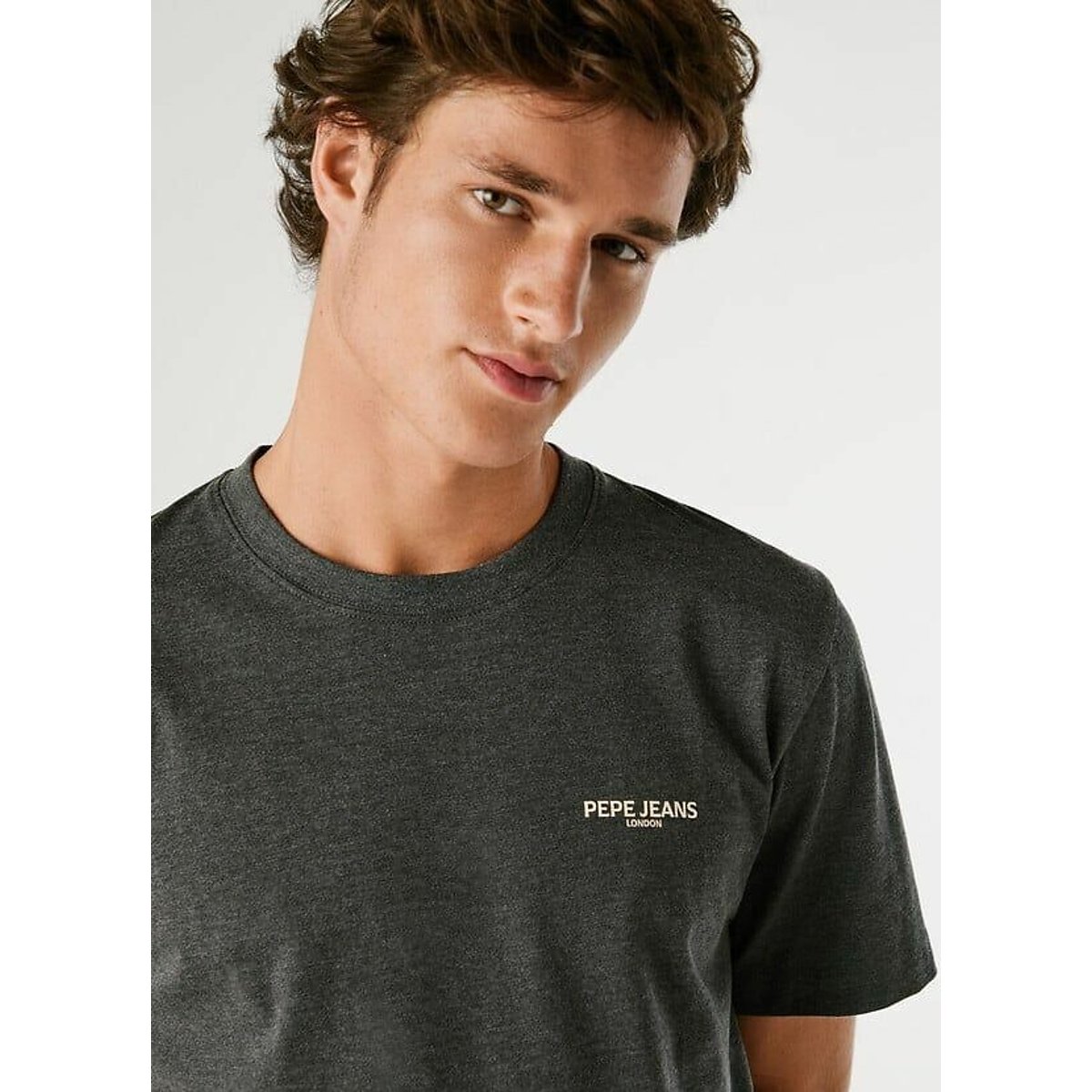 Todd Short-Sleeve T-Shirt charcoal, PEPE JEANS