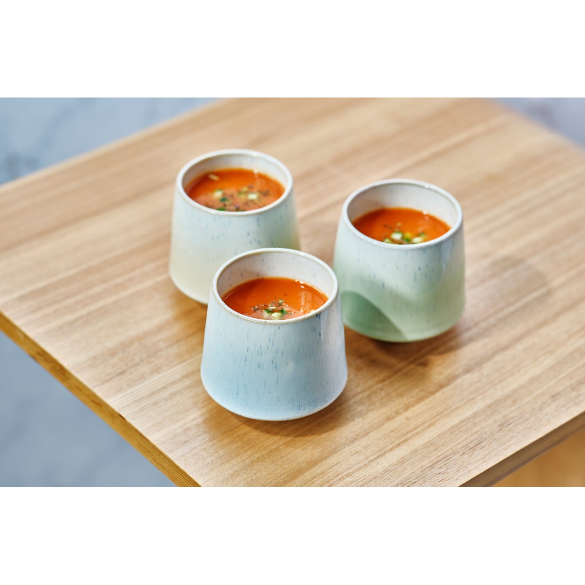 Lot de 6 Tasses en Grès, COCOON assortis blancs, COSY&TRENDY