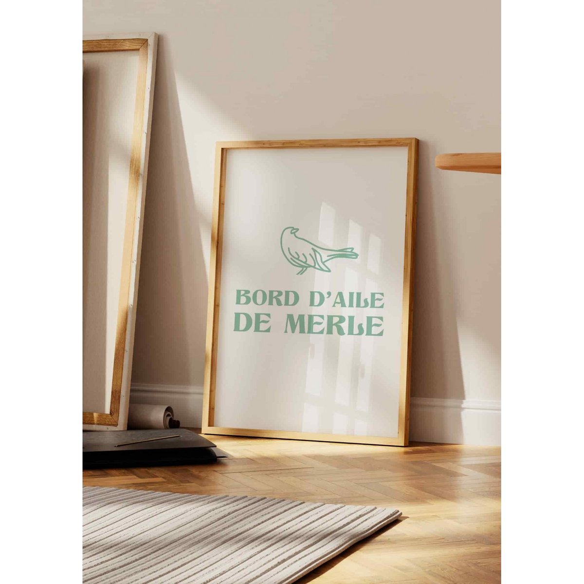 Affiche Bord d'aile blanc, L'AFFICHERIE