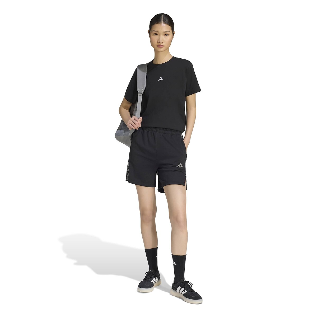 Short imprimé léopard noir, ADIDAS SPORTSWEAR