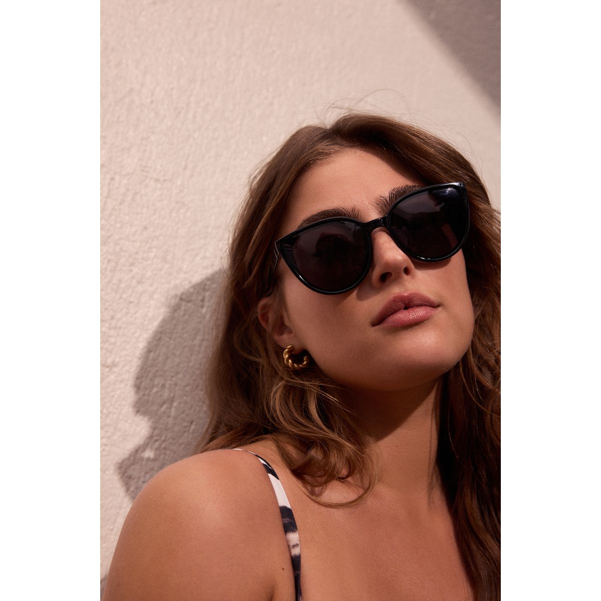 Lunettes de soleil œil-de-chat noir, NEXT