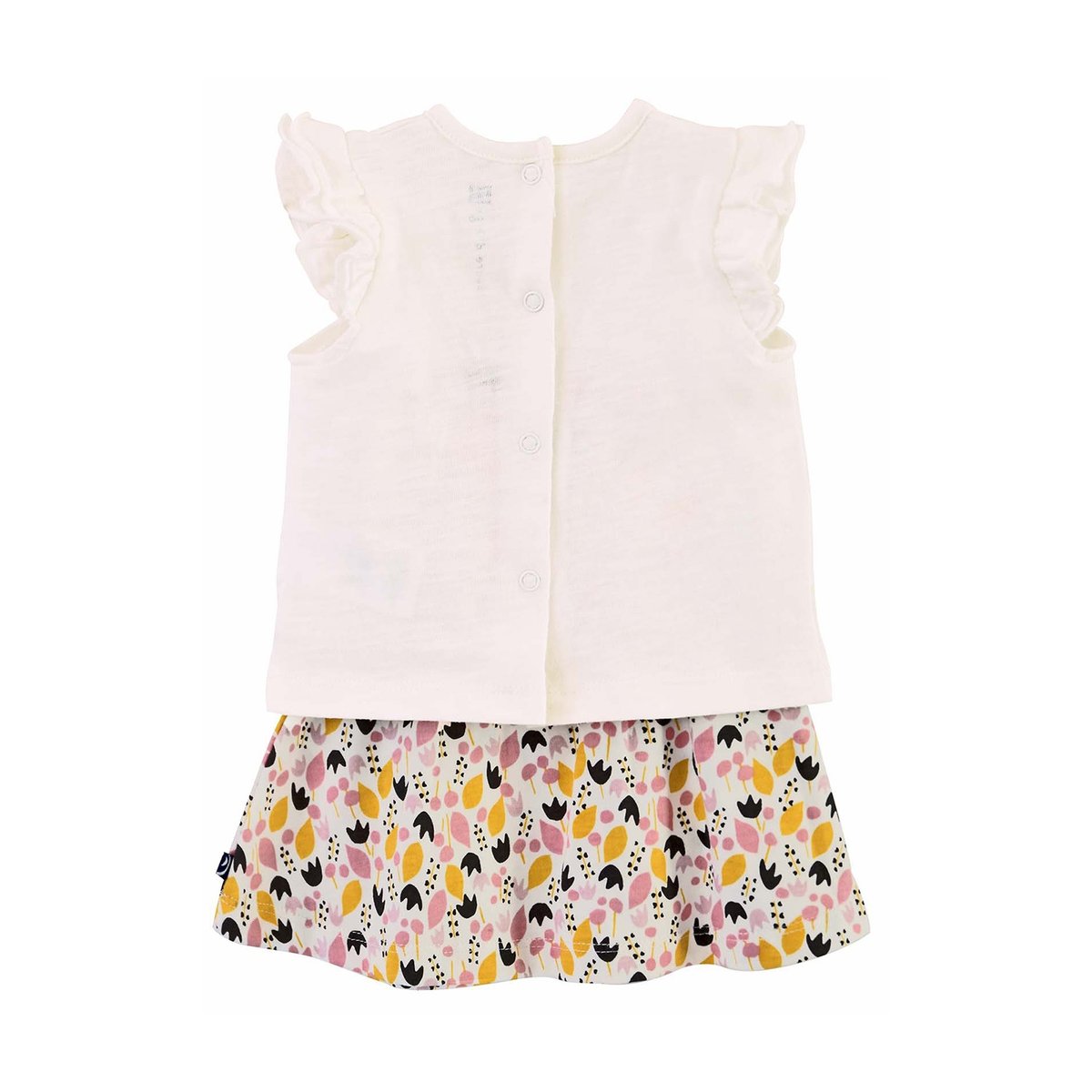 T shirt + jupe modele catherine beige, SUCRE D'ORGE