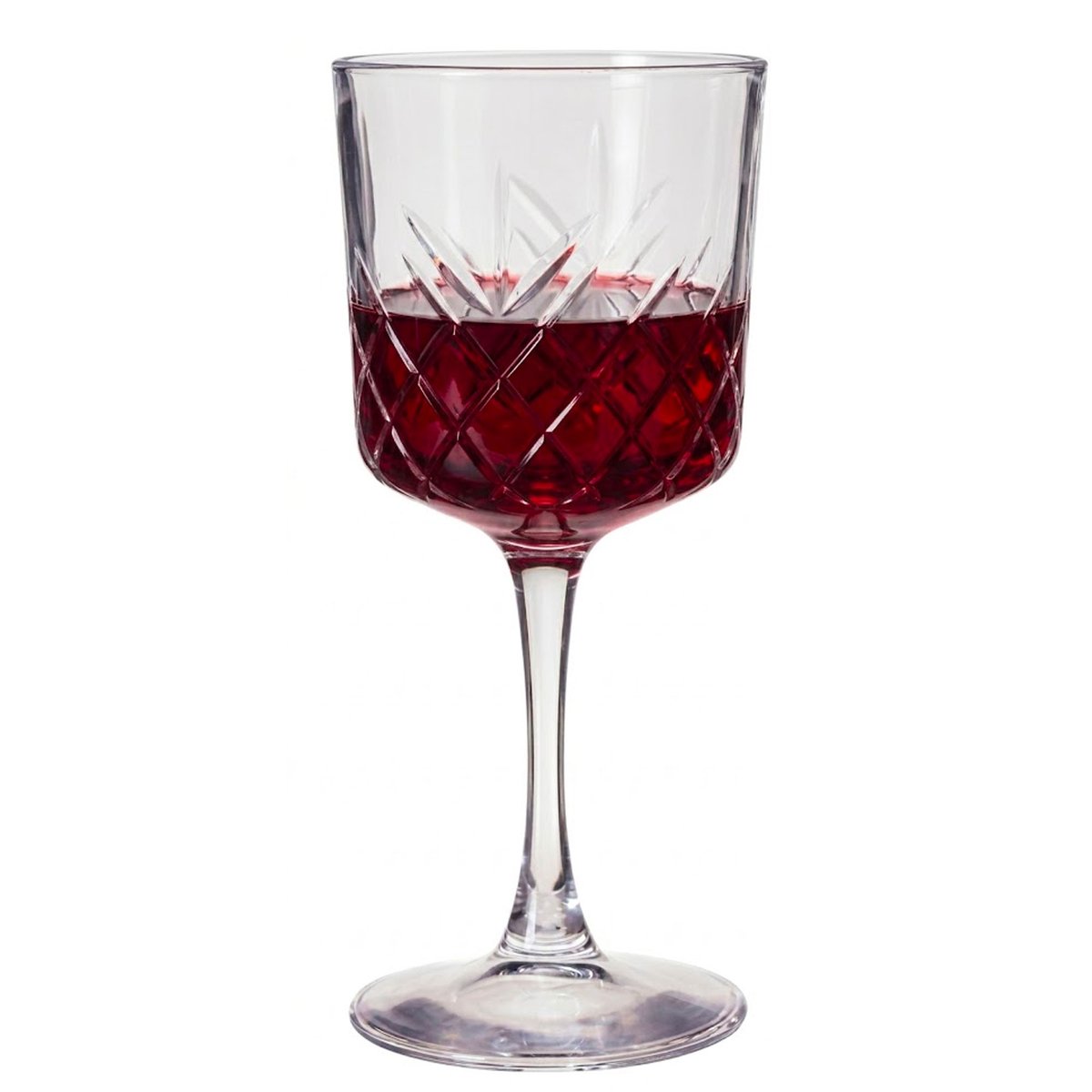Set de 2 verres à vin 32cl transparent, WADIGA