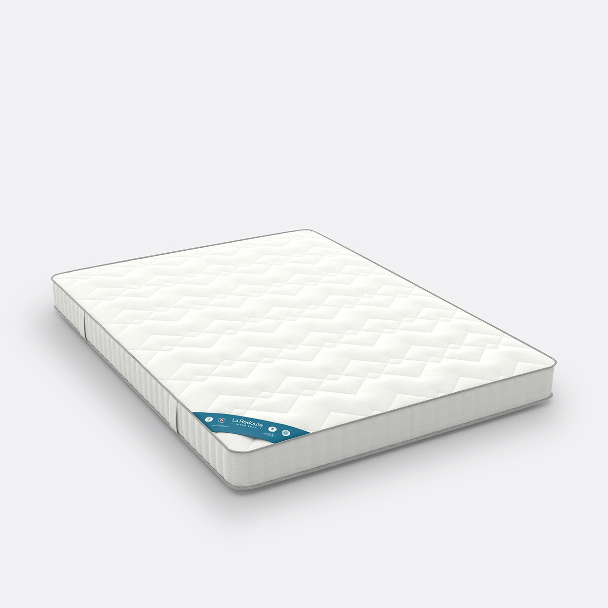 Matelas mousse HD 28 kg/m3, soutien ferme, accueil mémoire de forme blanc, LA REDOUTE INTERIEURS