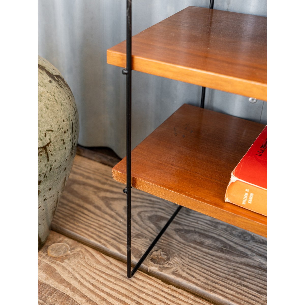 Étagère en bois et métal noir Gaëlle N°1469 - Bon état noir, DEBONGOUT
