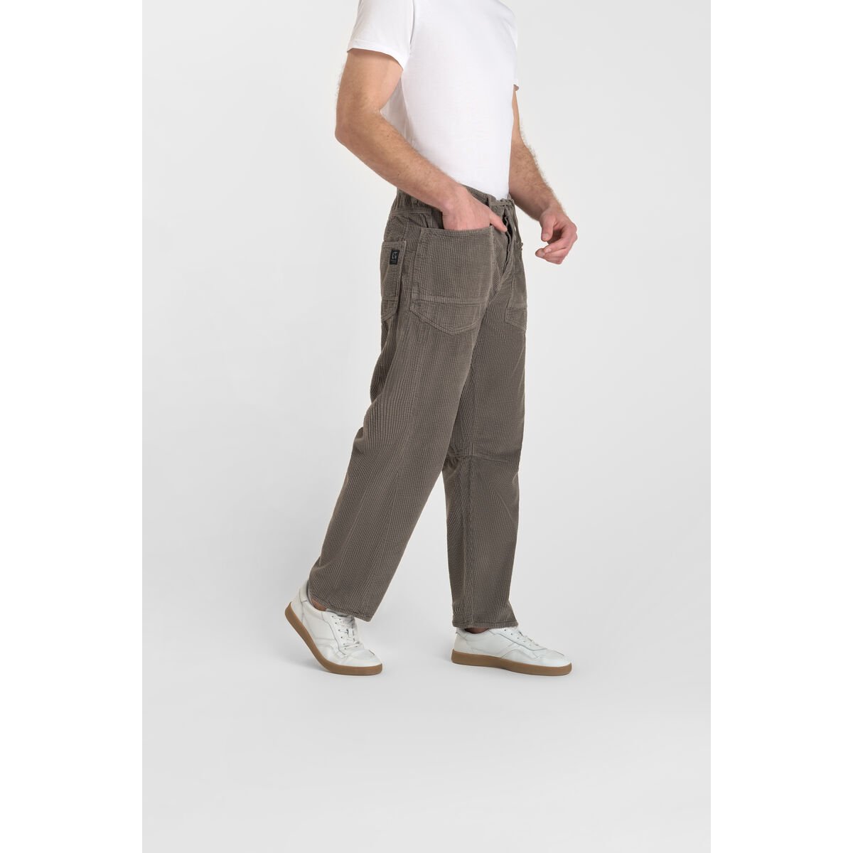 Pantalon loose, large HOBO sepia, LE TEMPS DES CERISES