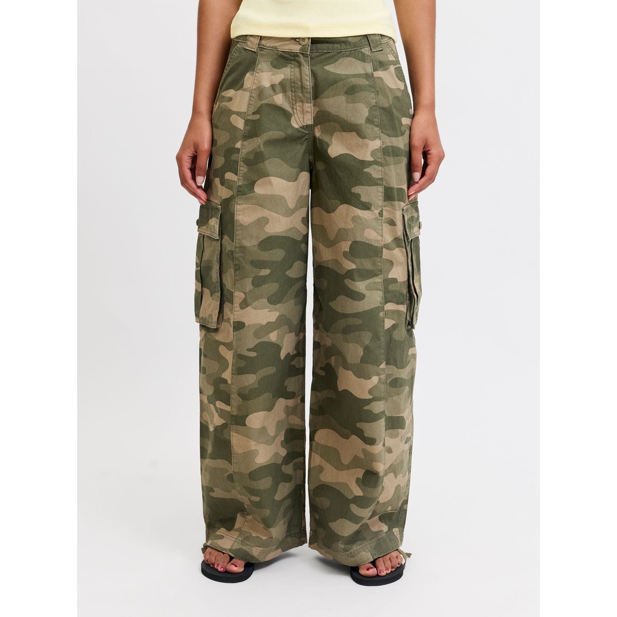 Pantalon covert green, JJXX