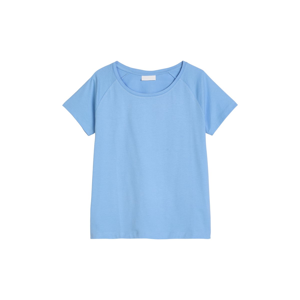 T-shirt regular en Basic Single Jersey bleu moyen, MARC O’POLO DENIM