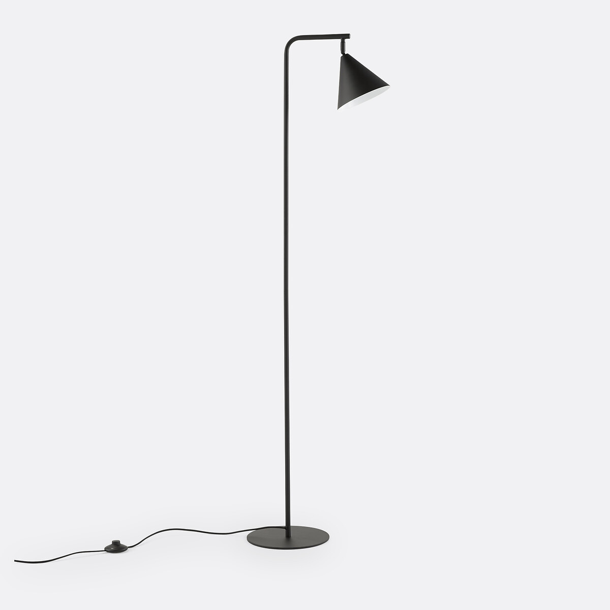 Lampadaire orientable en métal fer, Hiba noir, LA REDOUTE INTERIEURS