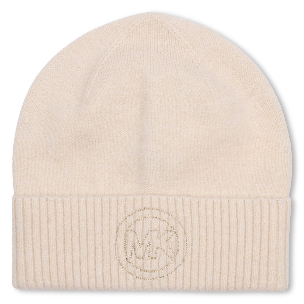 Bonnet en tricot champagne, MICHAEL KORS