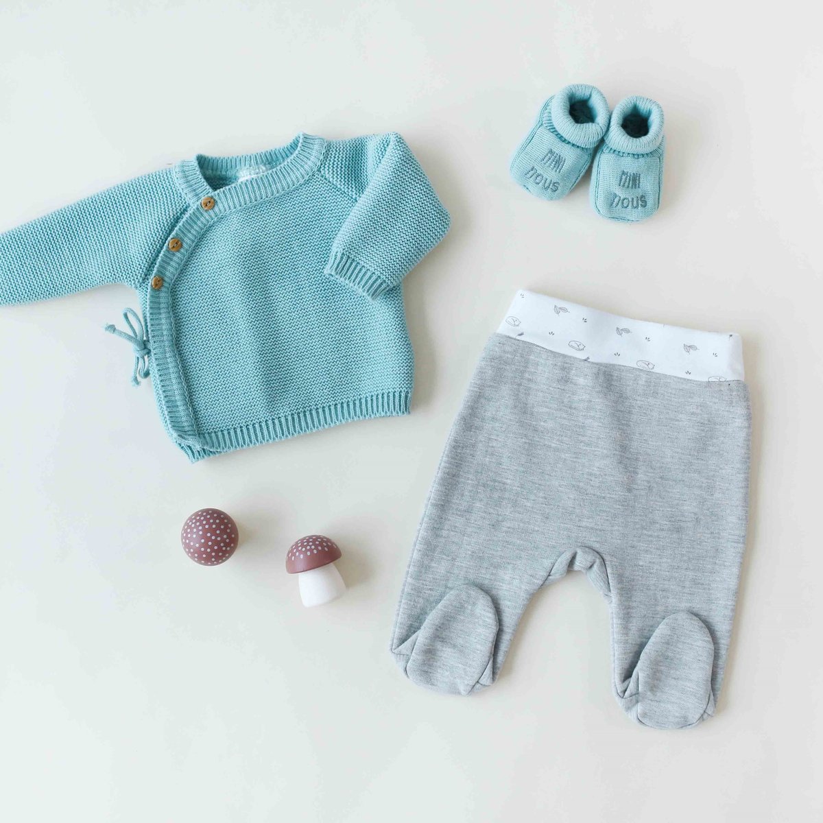 Pantalon naissance blanco, TROIS KILOS SEPT