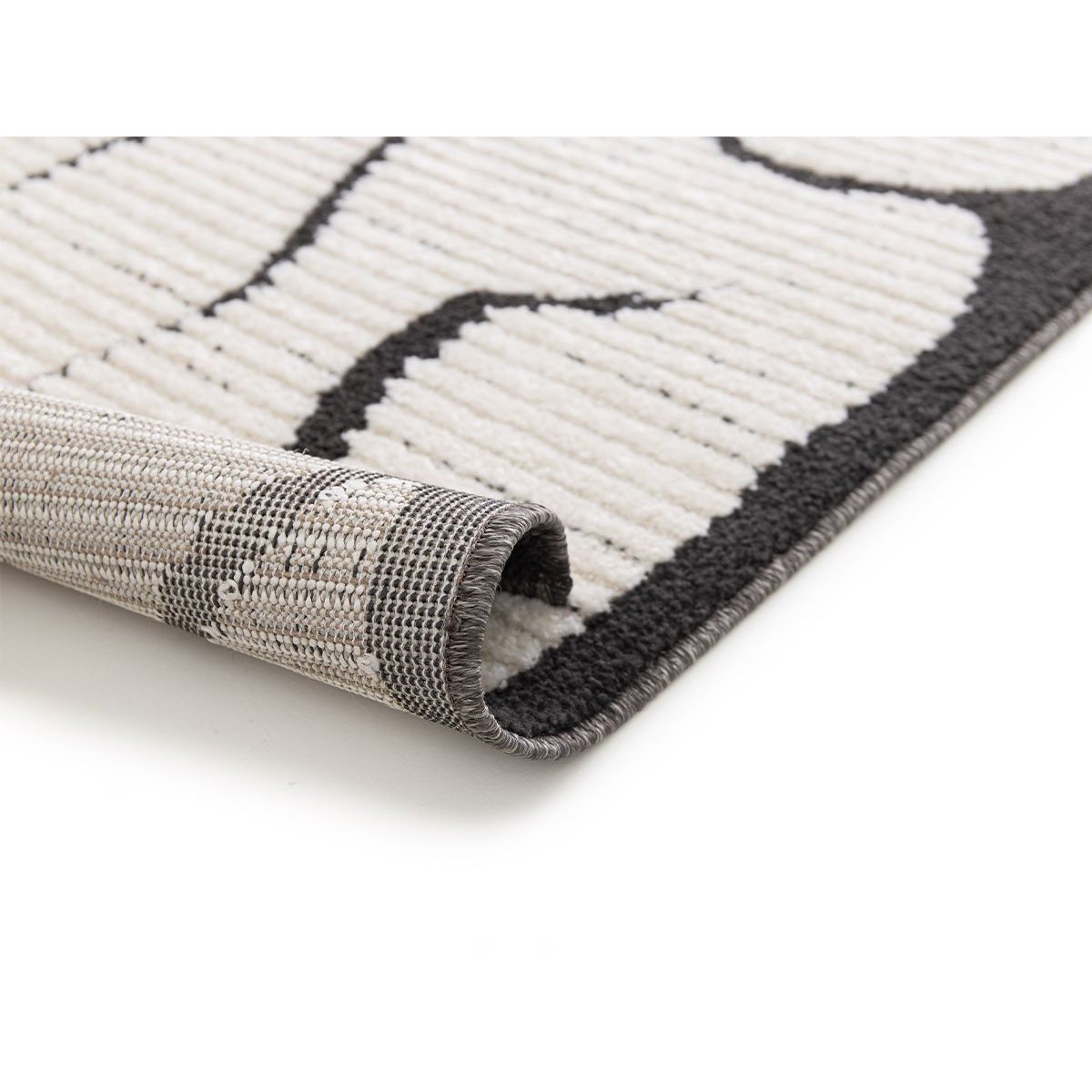 Tapis poils courts style contemporain, COSMARA beige, BOBOCHIC