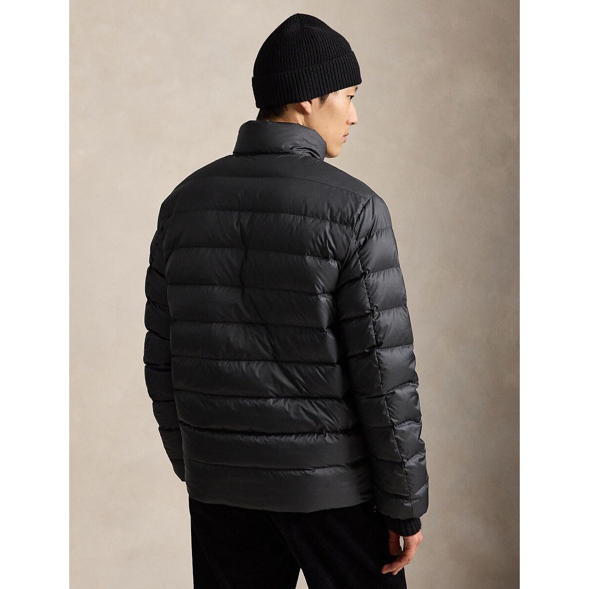 Doudoune col montant noir, POLO RALPH LAUREN