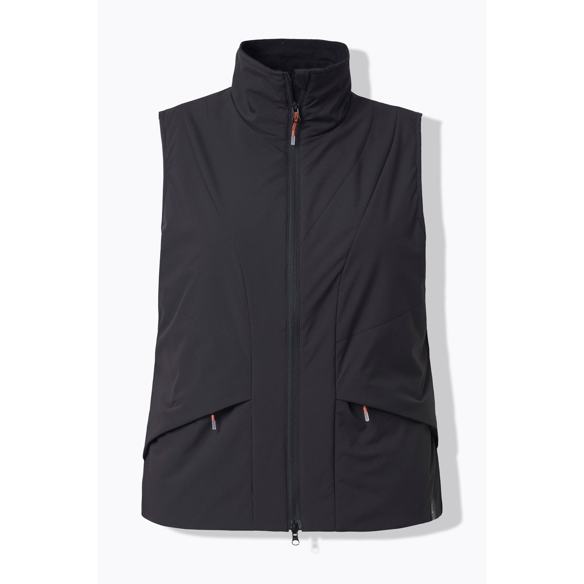 Gilet technique matelassé et imperméable noir, ULLA POPKEN