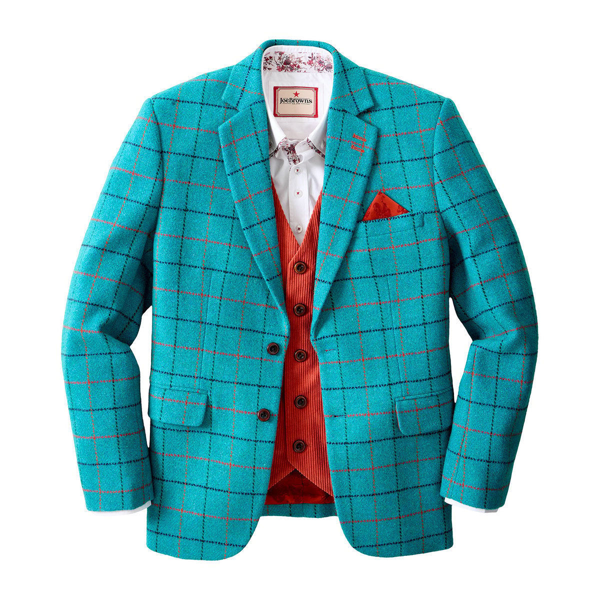 Somptueux Blazer à Carreaux autres, JOE BROWNS