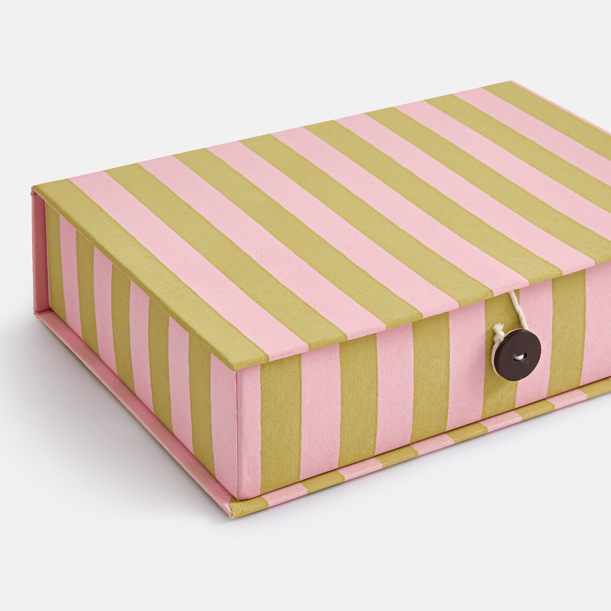 Lote de 3 cajas nido de almacenaje, de cartón, MIRIETTE estampado multicolor, LA REDOUTE INTERIEURS
