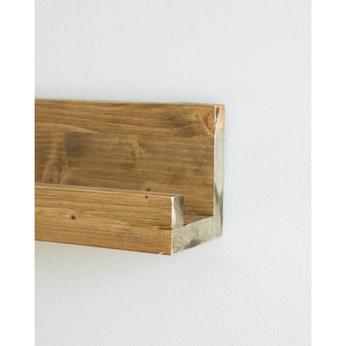 Étagère murale en bois naturel 100 cm - JAHA olivier, HANNUN