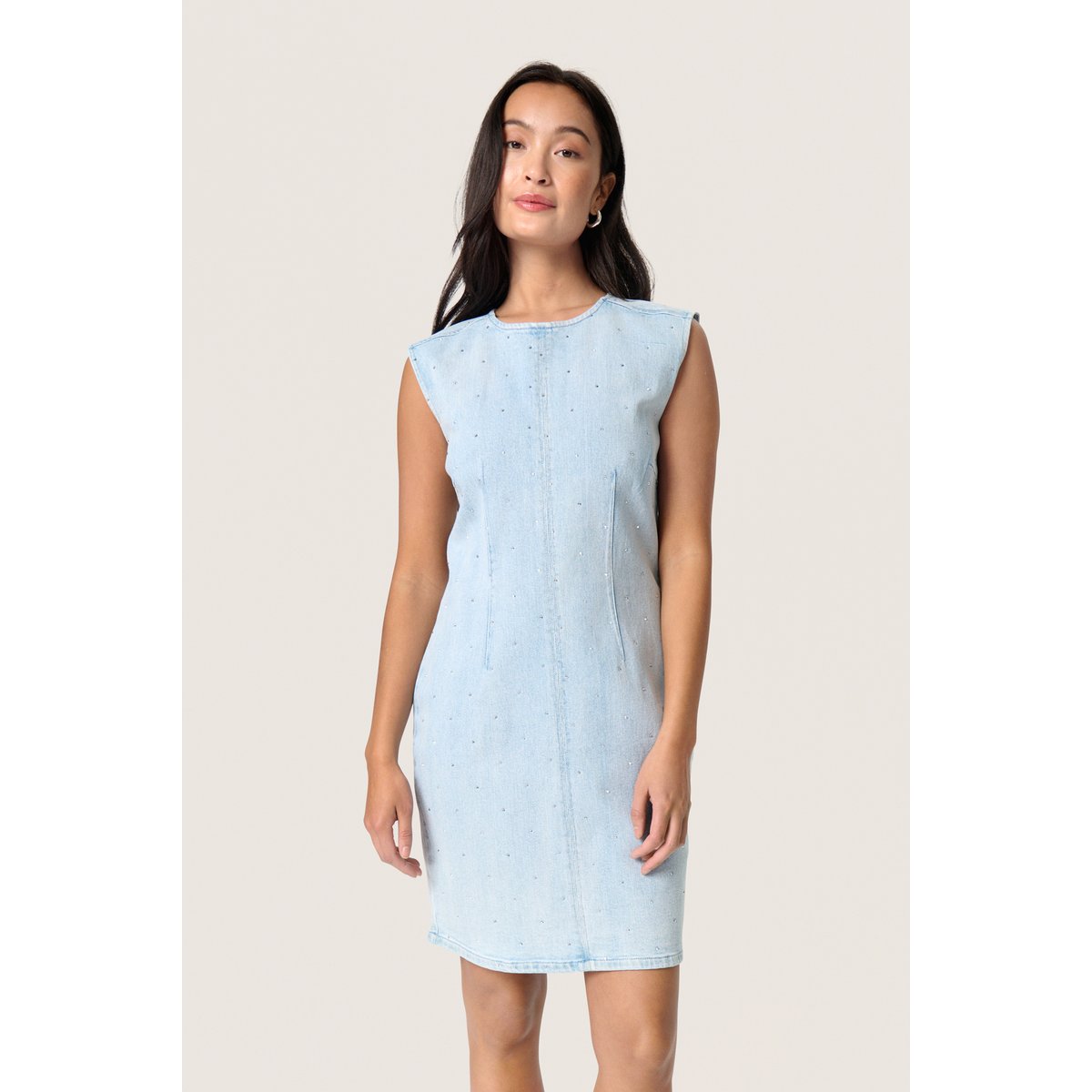 Robe bleu denim, SOAKED IN LUXURY