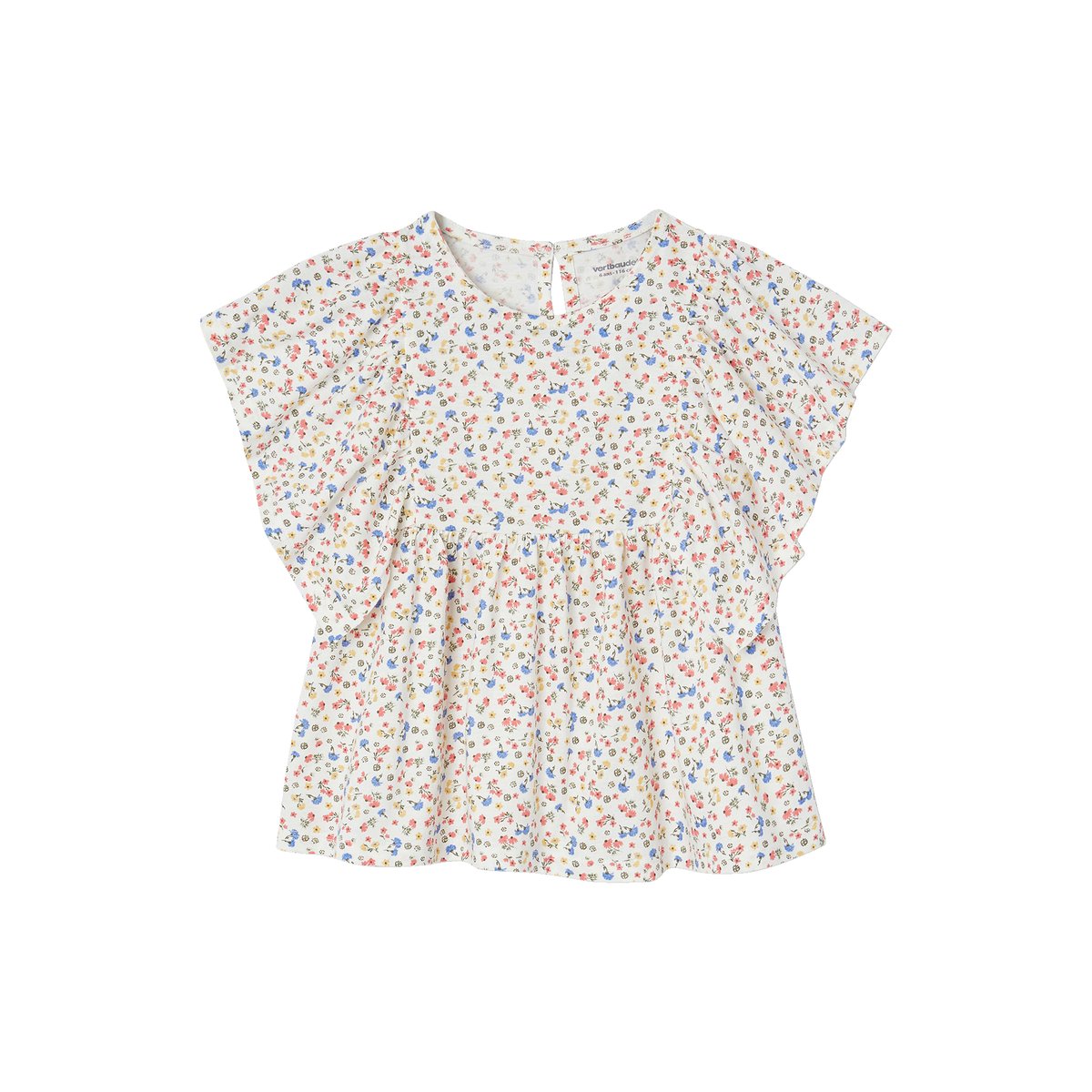 Tee-shirt blouse écru, VERTBAUDET