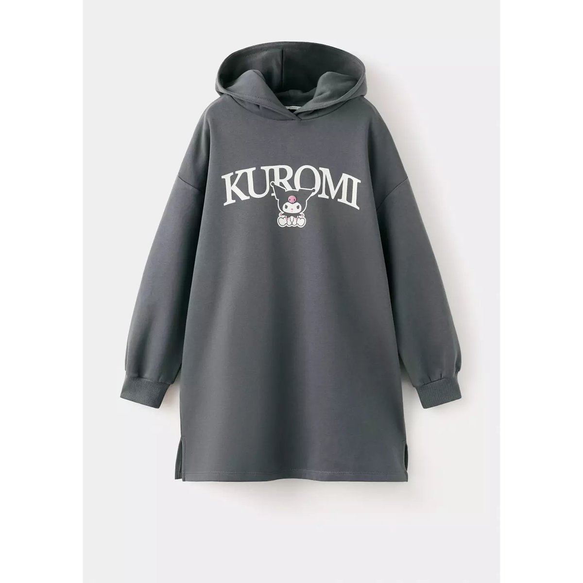 Robe sweat Kuromi gris anthracite, MANGO KIDS