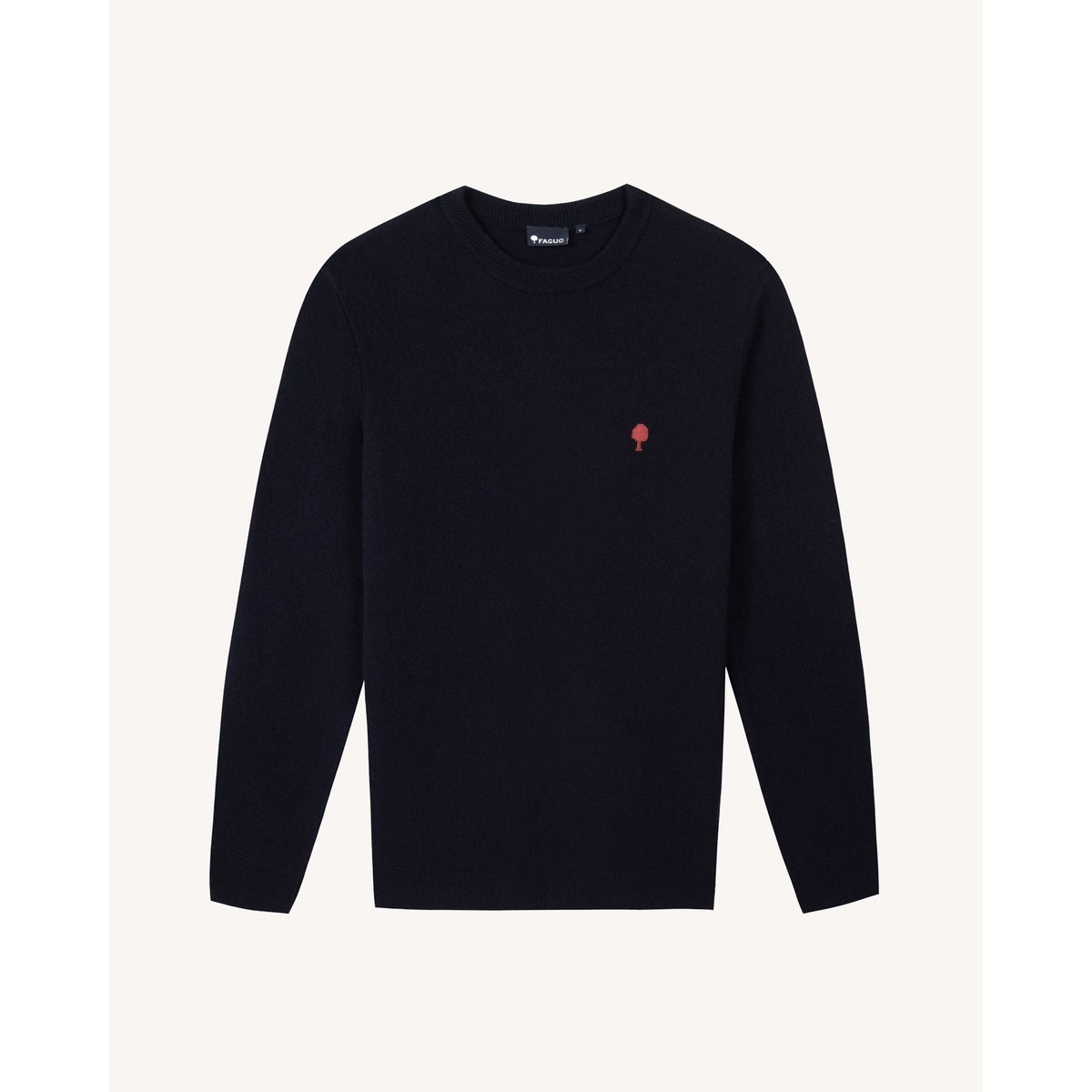 Pull laine MARLY bleu marine, FAGUO