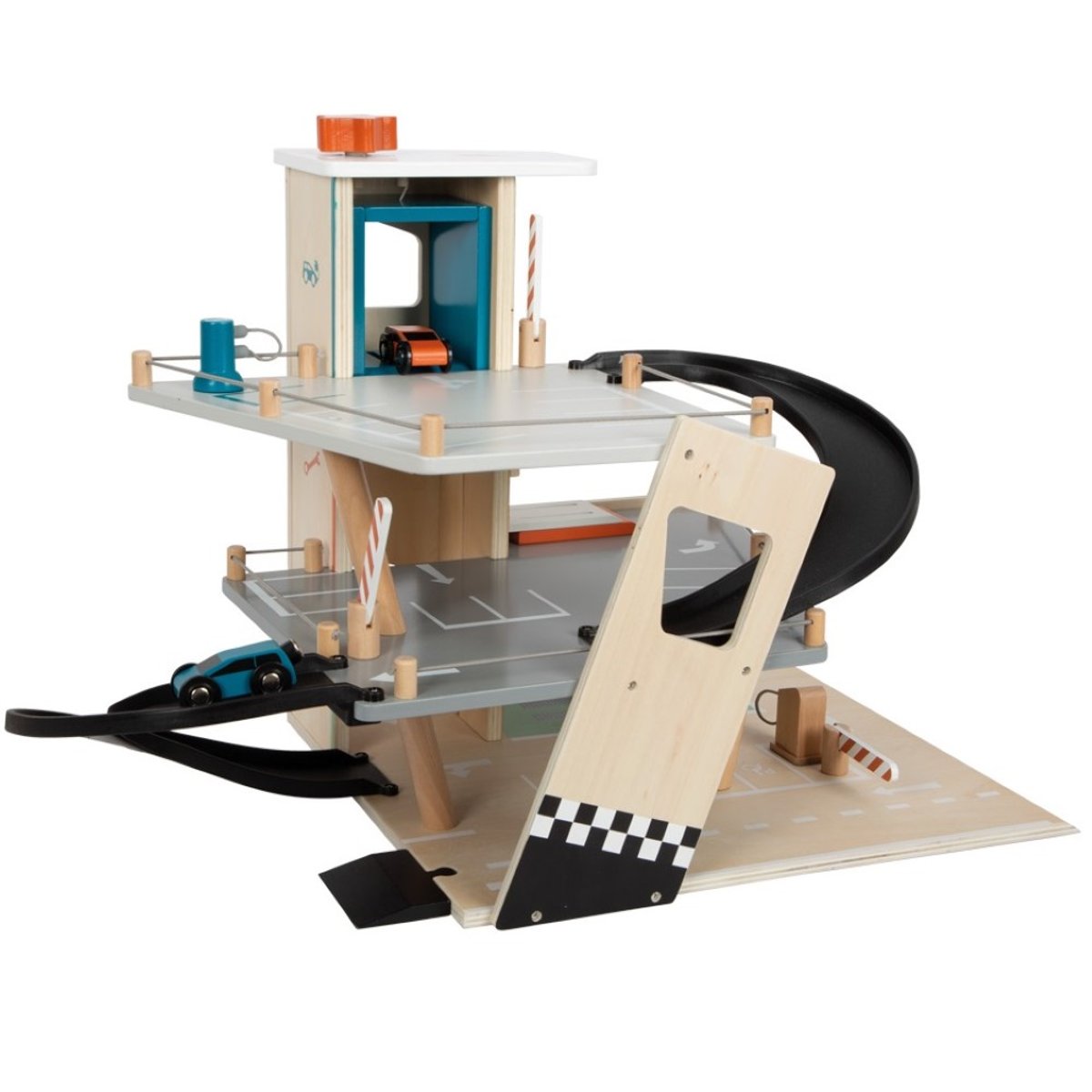 Garage Parking Rallye beige, SMALL FOOT COMPANY