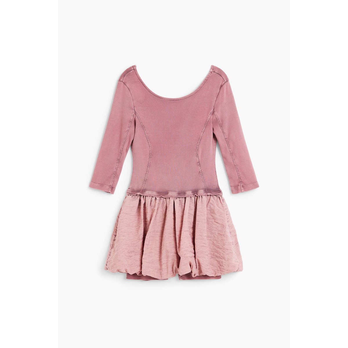 Robe en maille combinée rouge, DESIGUAL