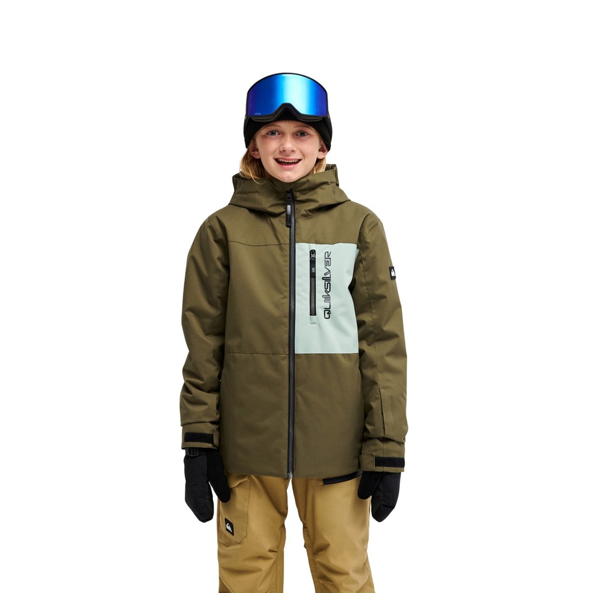 Veste de snow technique SYCAMORE 10K vert grape leaf, QUIKSILVER