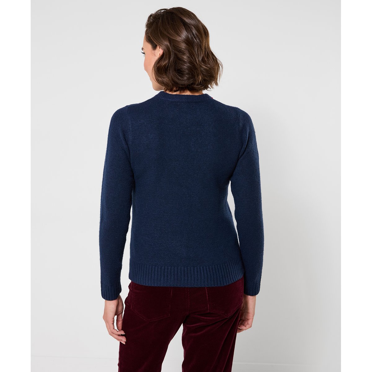 Pull Brodé Teckel Trixie bleu, JOE BROWNS
