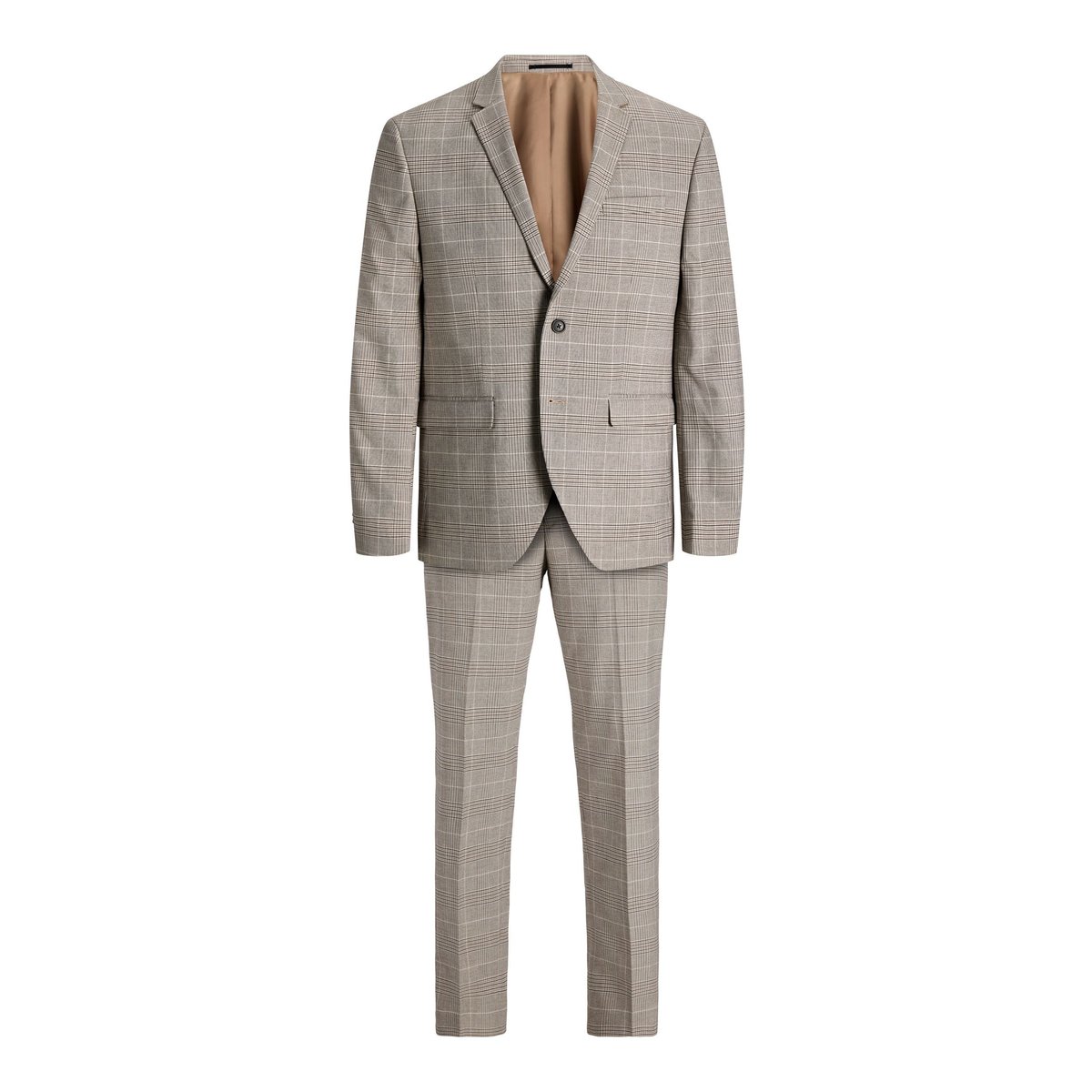 Blazer Croisé Et Pantalon De Tailleur jaune - plaza taupe 1, JACK & JONES