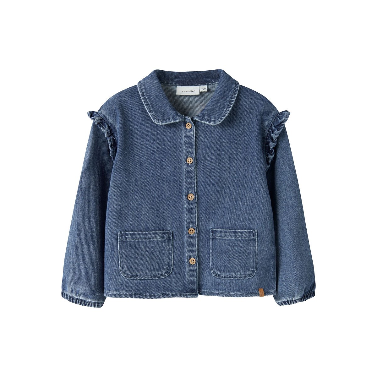 Surchemise bleu - dark blue denim1, NAME IT