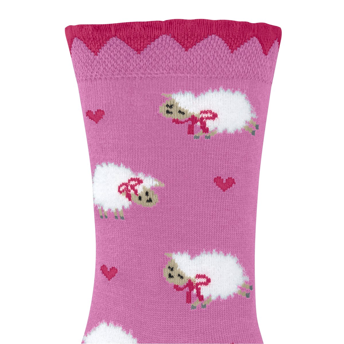Chaussettes Cute Sheep rouge à lèvres, FALKE
