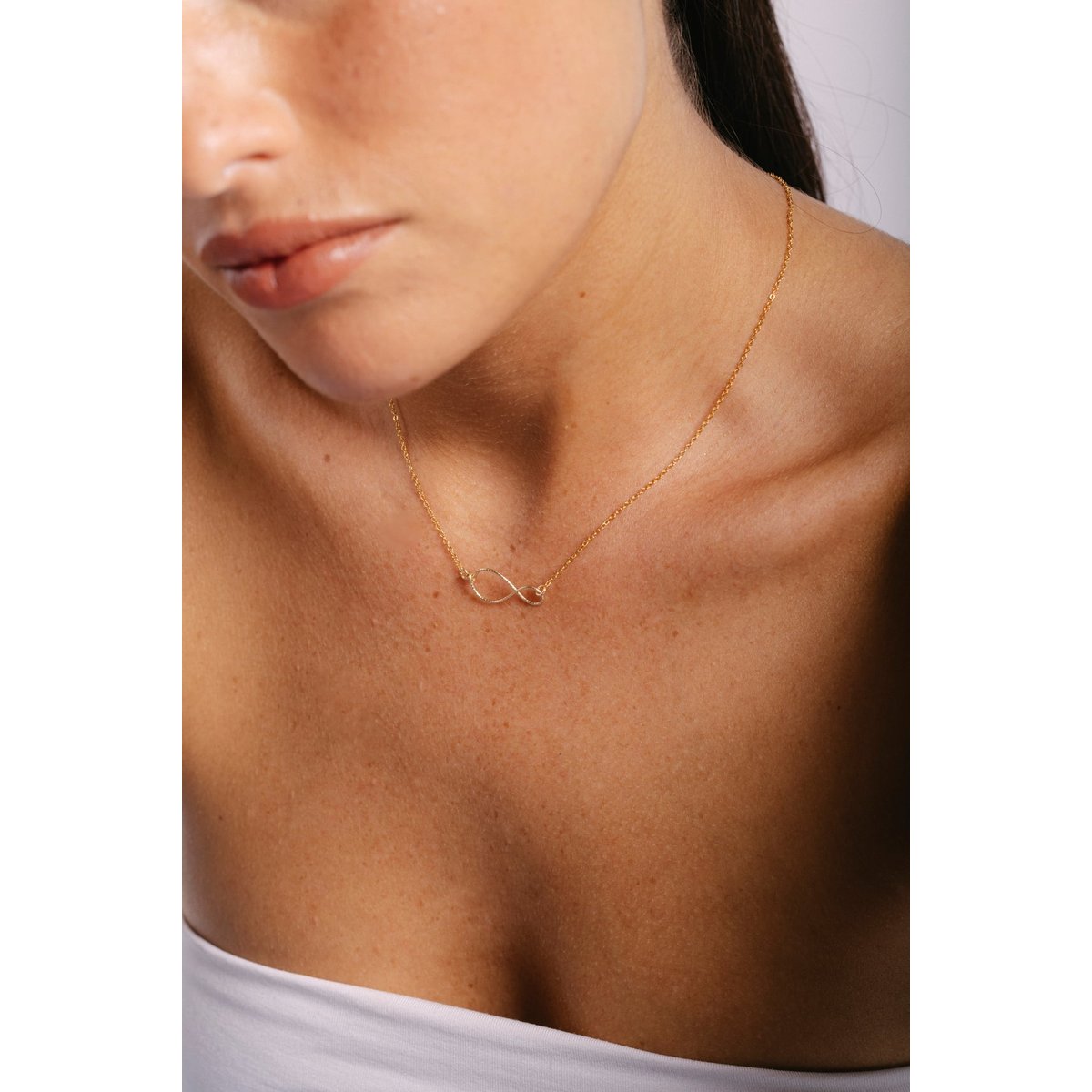 Collier Infini or, YAY PARIS