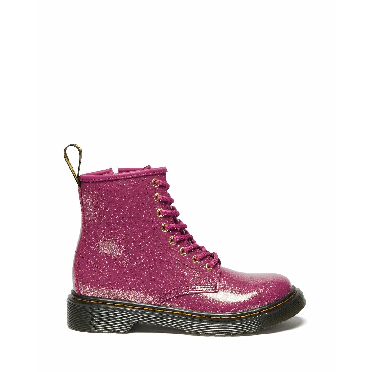 Boots en cuir 1460 J Nebula Glitter fuchsia, DR. MARTENS