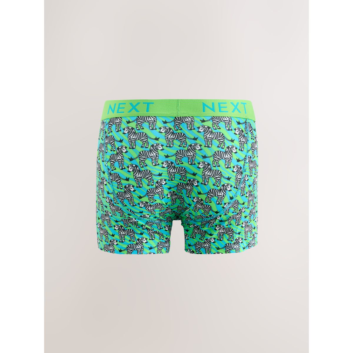 Boxer avec ouverture sur le devant, lot de 5 motif animaux rose vif/bleu, NEXT